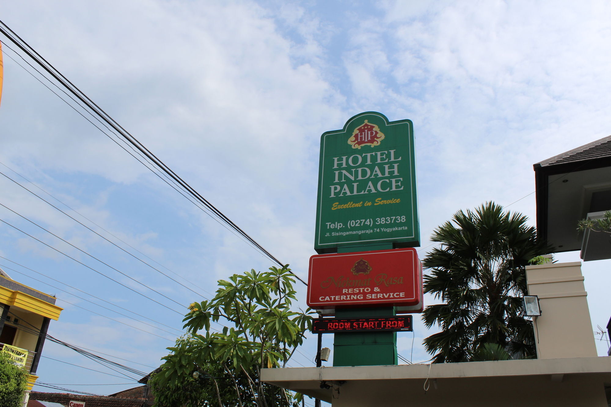 Hotel Indah Palace Yogyakarta Exterior foto